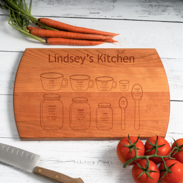 Kitchen Conversions | Personalized Engraved Cutting Board